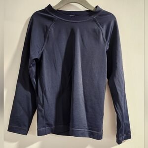 Hannah Anderson Kids Rashguard Navy Blue Size 4